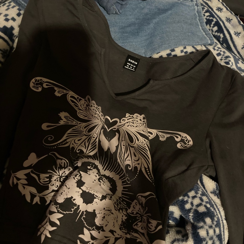 SHEIN y2k top.